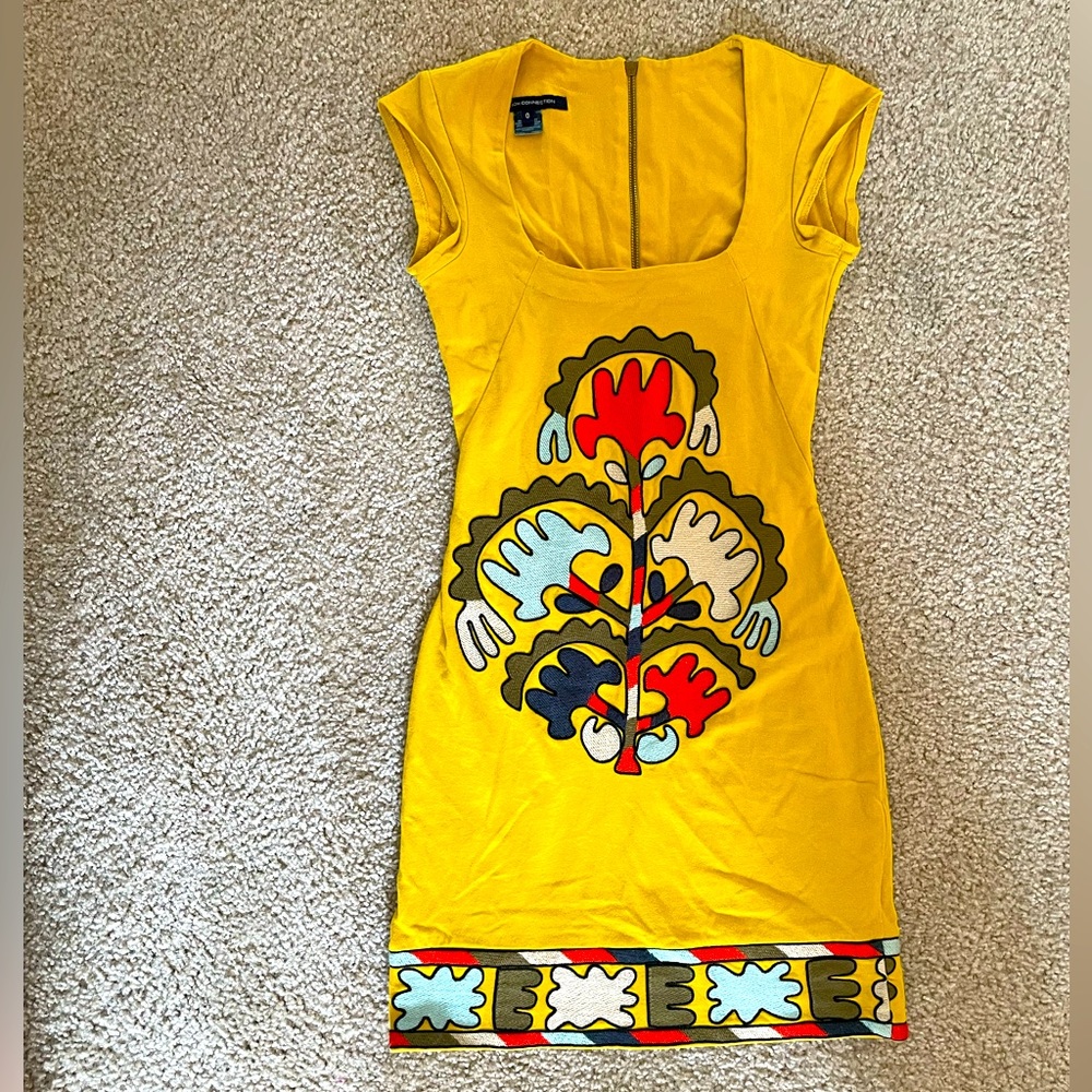Yellow French Connection Dress